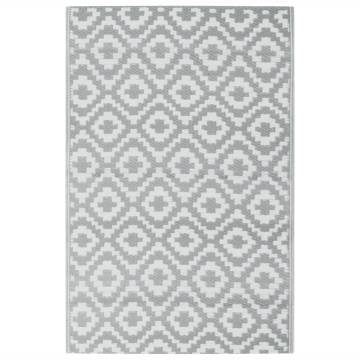 Outdoor Carpet Grey 190x290 cm PP