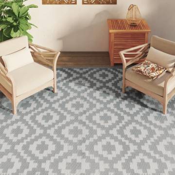 Outdoor Carpet Grey 190x290 cm PP