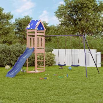 Outdoor Playset Solid Wood Douglas