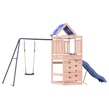 Outdoor Playset Solid Wood Douglas