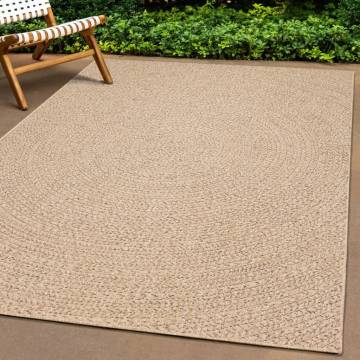 Rug ZIZUR 80x200 cm Jute Look Indoor and Outdoor