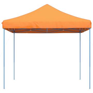 Foldable Party Tent Pop-Up Orange 292x292x315 cm