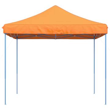 Foldable Party Tent Pop-Up Orange 292x292x315 cm