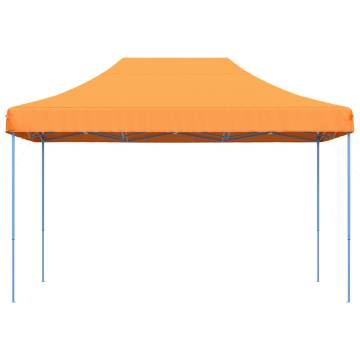 Foldable Party Tent Pop-Up Orange 410x279x315 cm