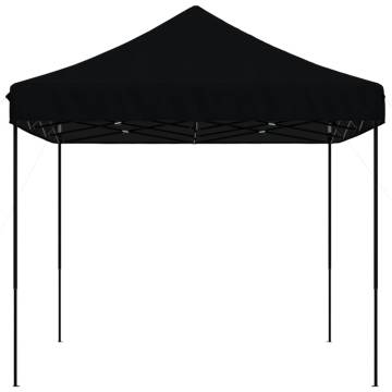 Foldable Party Tent Pop-Up Black 410x279x315 cm