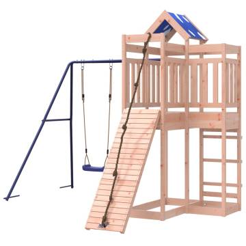 Outdoor Playset Solid Wood Douglas