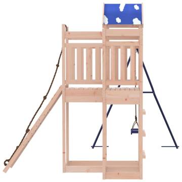 Outdoor Playset Solid Wood Douglas