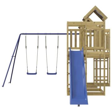 Outdoor Playset Impregnated Wood Pine