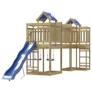 Outdoor Playset Impregnated Wood Pine