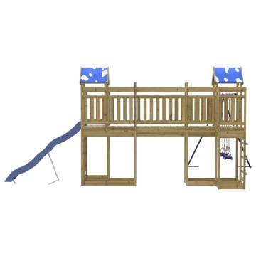 Outdoor Playset Impregnated Wood Pine