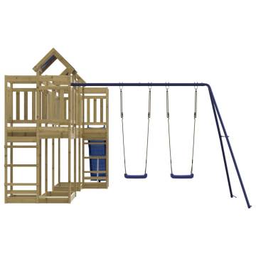 Outdoor Playset Impregnated Wood Pine