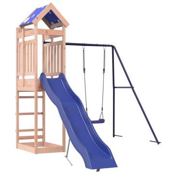 Outdoor Playset Solid Wood Douglas