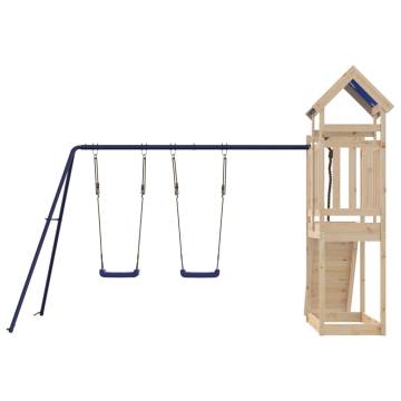 Outdoor Playset Solid Wood Pine