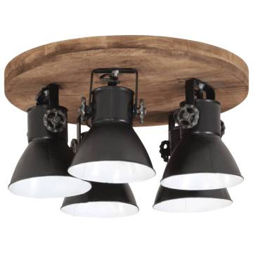 Ceiling Lamp 25 W Black 50x50x25 cm E27