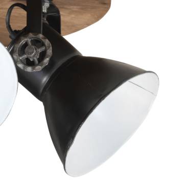 Ceiling Lamp 25 W Black 50x50x25 cm E27