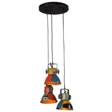 Hanging Lamp 25 W Multicolour 30x30x100 cm E27