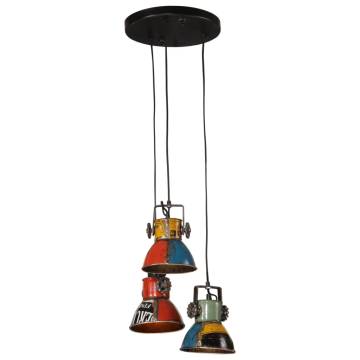 Hanging Lamp 25 W Multicolour 30x30x100 cm E27