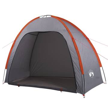 Storage Tent Grey and Orange Waterproof