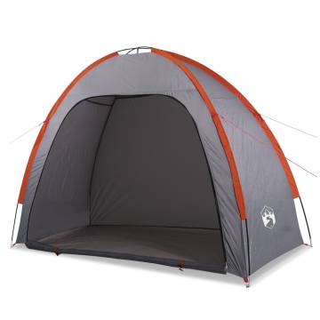 Storage Tent Grey and Orange Waterproof