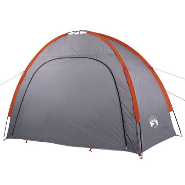 Storage Tent Grey and Orange Waterproof