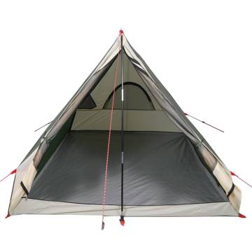 Camping Tent A-Frame 2-Person Green Waterproof