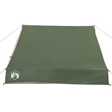 Camping Tent A-Frame 2-Person Green Waterproof