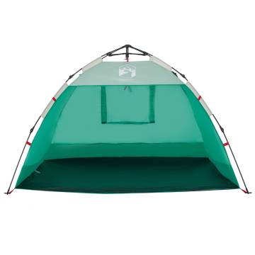 Beach Tent 2-Person Sea Green Quick Release Waterproof