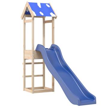 Outdoor Playset Solid Wood Pine