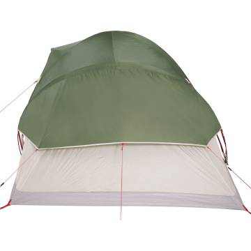 Family Tent Dome 9-Person Green Waterproof