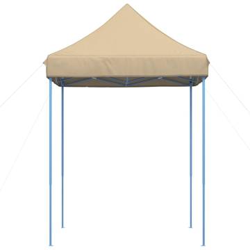 Foldable Party Tent Pop-Up Beige 200x200x306 cm