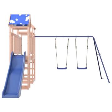 Outdoor Playset Solid Wood Douglas