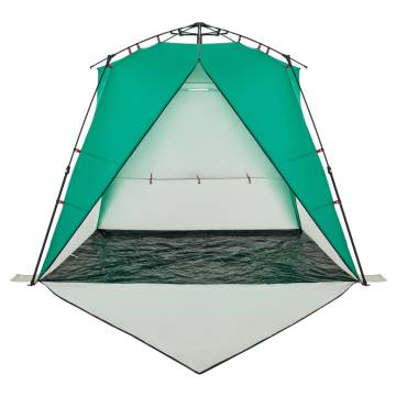 Beach Tent 4-Person Sea Green Quick Release Waterproof