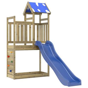 Outdoor Playset Impregnated Wood Pine