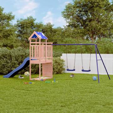 Outdoor Playset Solid Wood Douglas