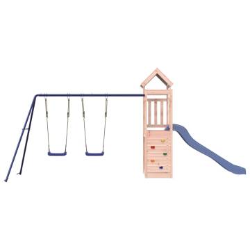 Outdoor Playset Solid Wood Douglas