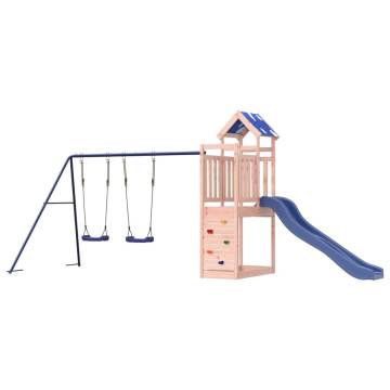 Outdoor Playset Solid Wood Douglas