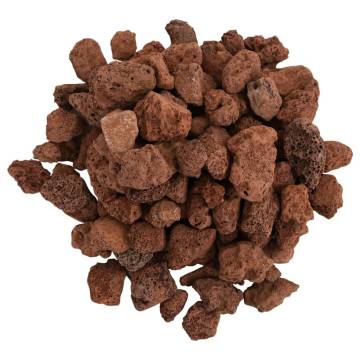 Volcanic Rocks 10 kg Red 1-2 cm