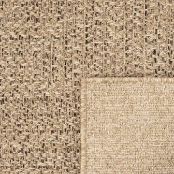 Rug ZIZUR 60x110 cm Jute Look Indoor and Outdoor