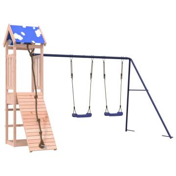 Outdoor Playset Solid Wood Douglas