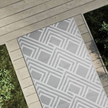 Outdoor Carpet Grey 80x150 cm PP