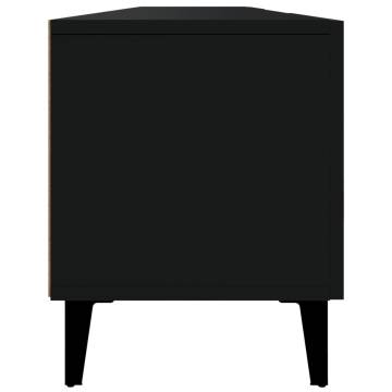 TV Cabinet Black 180x31.5x40 cm Engineered Wood