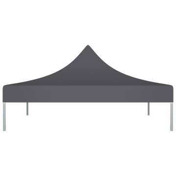 Party Tent Roof 2x2 m Anthracite 270 g/m²