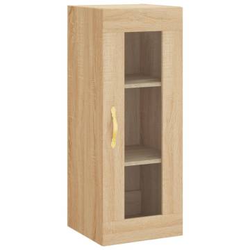 Highboard Sonoma Oak 34.5x34x180 cm Engineered Wood