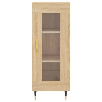 Highboard Sonoma Oak 34.5x34x180 cm Engineered Wood