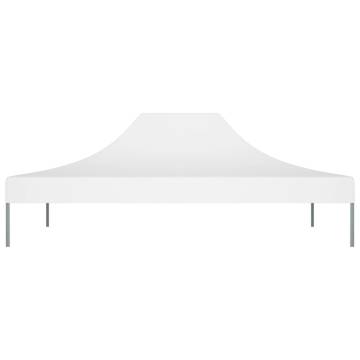 Party Tent Roof 4.5x3 m White 270 g/m²