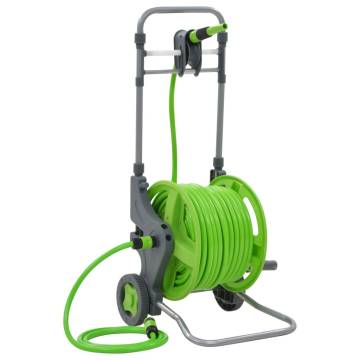 Water Hose Reel with Wheels 45+2 m