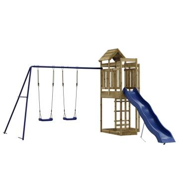 Outdoor Playset Impregnated Wood Pine