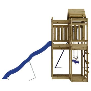 Outdoor Playset Impregnated Wood Pine