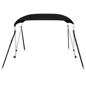 2-bow Bimini Top Black 178x138x96 cm