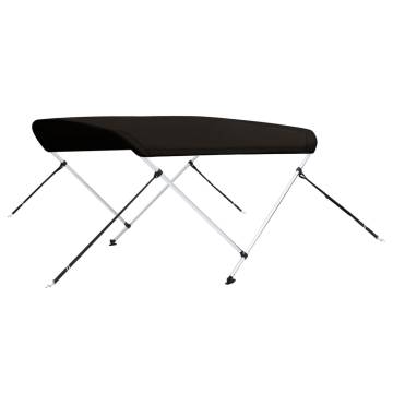 2-bow Bimini Top Black 178x138x96 cm